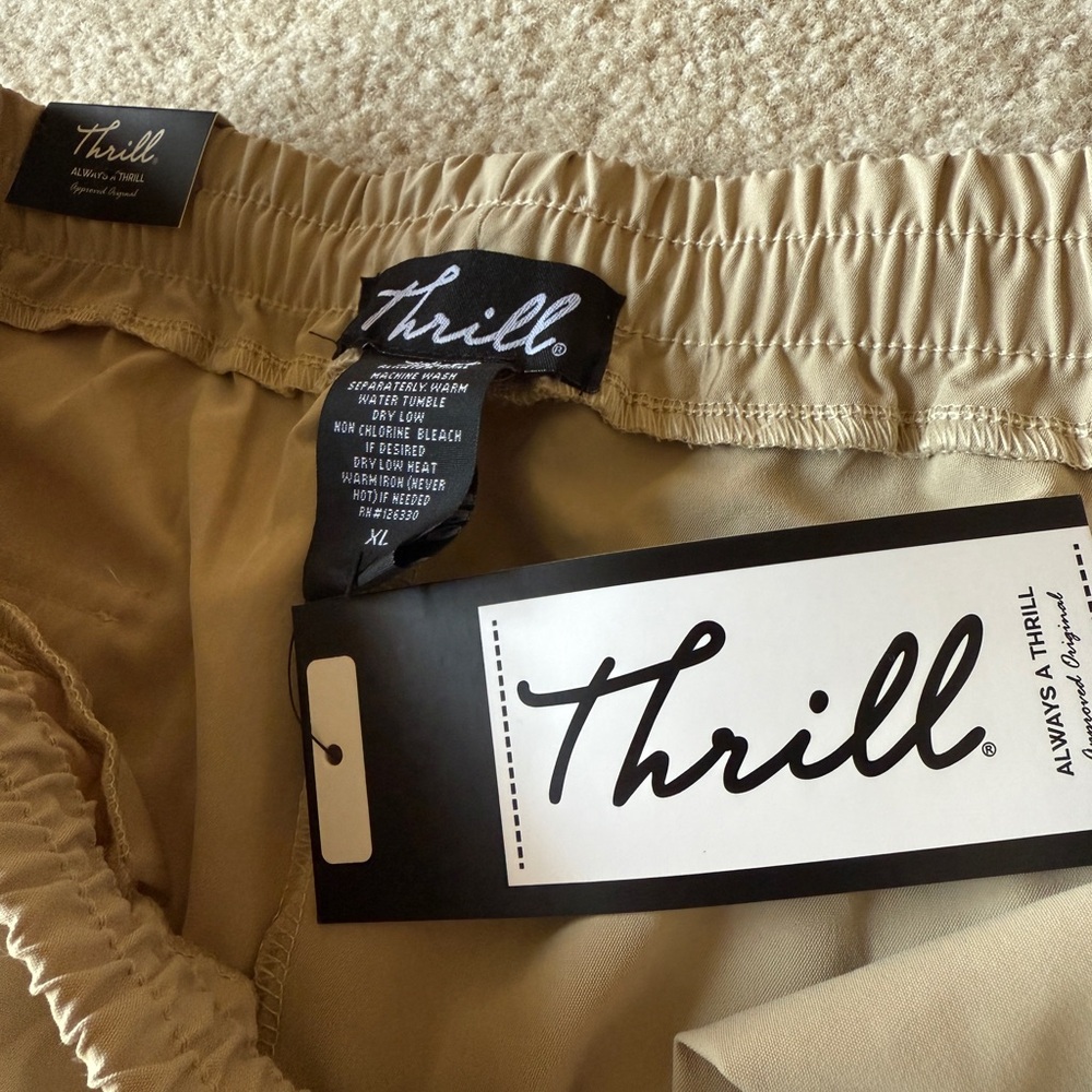 Thrill Beige Casual Pants